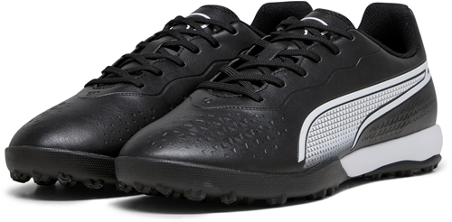 Puma King Match TT (Astro Turf) Fußballschuhe Schwarz - 45