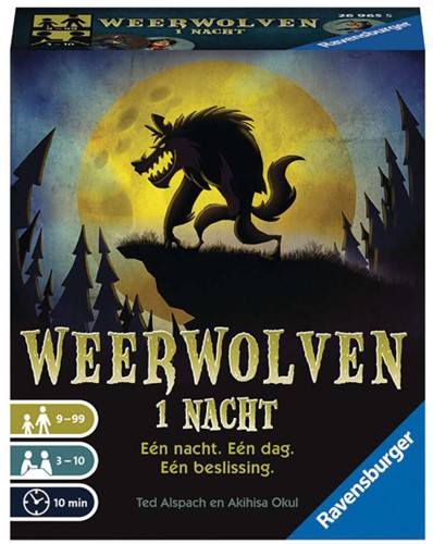 Ravensburger Brettspiele Werwölfe 1 Nacht