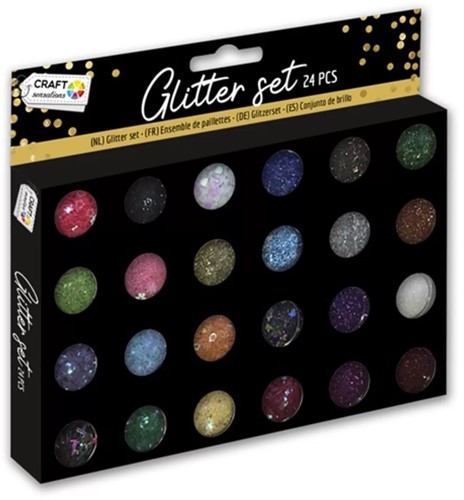 Craft Sensations Craft Sensations Glitzer-Set 24-teilig