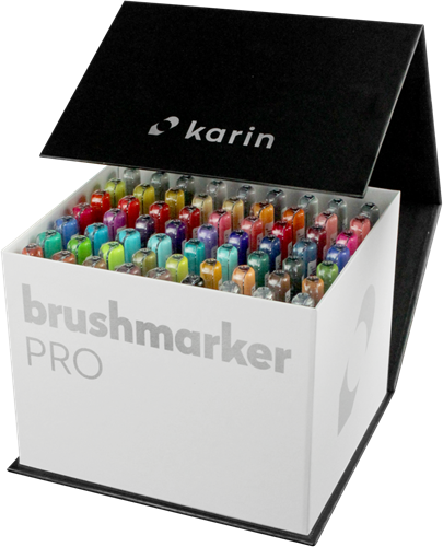 Karin Karin Brushmarker Pro Mega Box 60 Stück