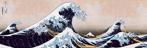 Eurographics puzzle Katsushika Hokusai - Die große Welle vor Kanagawa - 1000 Teile