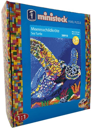 Ministeck Ministeck ART Sea Turtle - XXL Box - 7800pcs