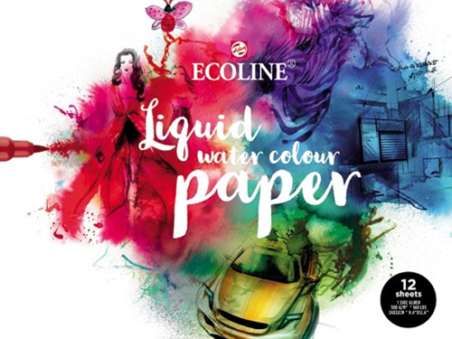 Royal Talens Royal Talens Ecoline Aquarellpapier 24x30 cm 290gr 12 Blatt