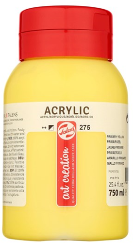 Royal Talens TAC Acrylfarbe 275 Primärgelb 750 ml